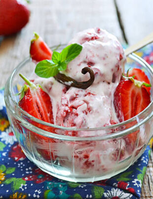 Strawberry Abstract