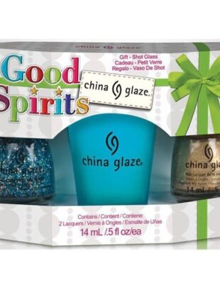 china glaze happy holiglaze nail polish mini gift set good spirits