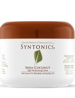 syntonics shea coconut light moisturizing crème