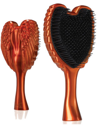 tangle angel omg orange hair brush