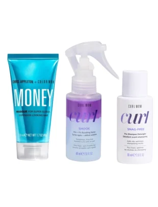 Color Wow Chris Appleton, Color Wow Money & SHOOK Mix + Fix Bundling Spray And SNAG-FREE Pre-Shampoo Detangler